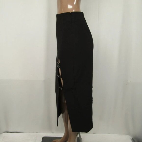 Cult Gaia Women's Midi Skirt Size 2 | Ariet High-Rise Skirt with Side Rock - Picture 3 of 5